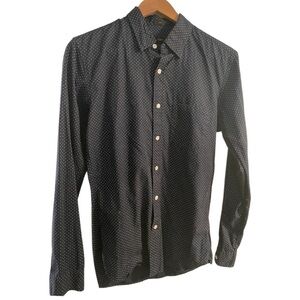 J Crew Long -sleeve seersucker shirt